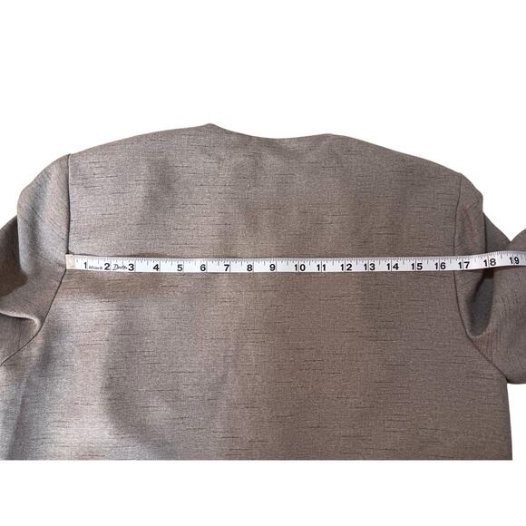 ALFRED DUNNER Embroidered Suit LG 12/14 Jacket Skirt Career Office Dressy Event - Picture 5 of 16